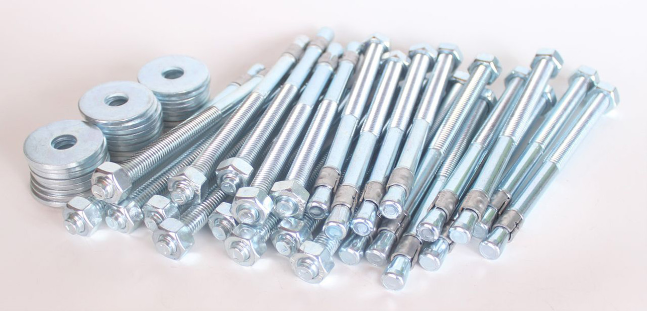 20 x Bolzenanker M12 245/325 mm Holzbau DIN 7094 Schwerlastdübel Schwerlastanker