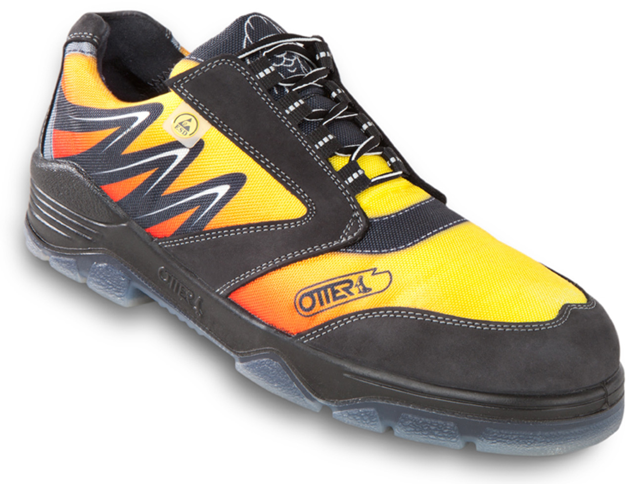 OTTER 98447 gelb Sicherheitsschuh Sicherheitsschuhe Arbeitsschuhe Flach modern