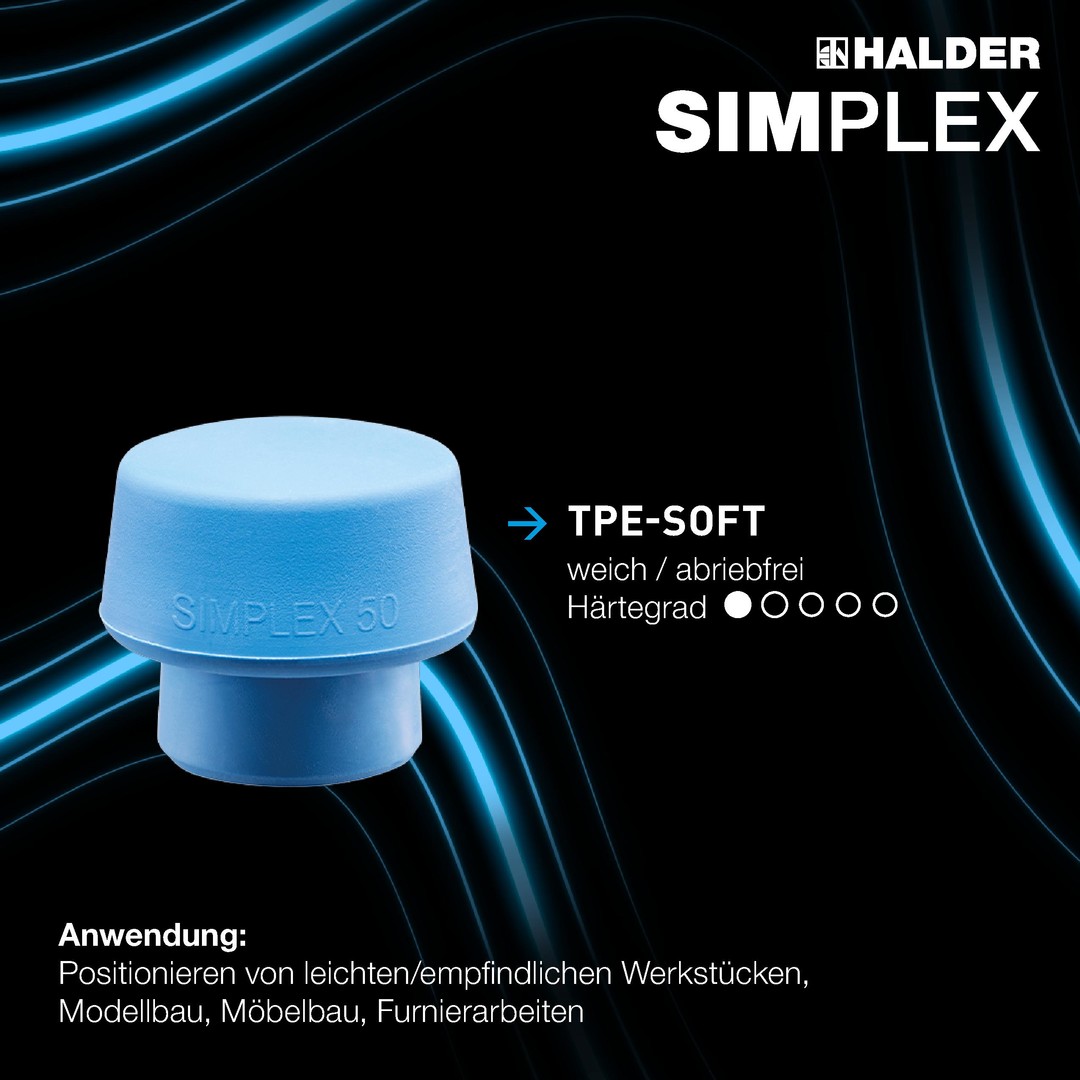 Aktionsbox Dreamteam Türen- & Fensterbau, SIMPLEX-Schonhammer 50:40, TPE-soft / TPE-mid und SECURAL plus-Schonhammer | 3113s003