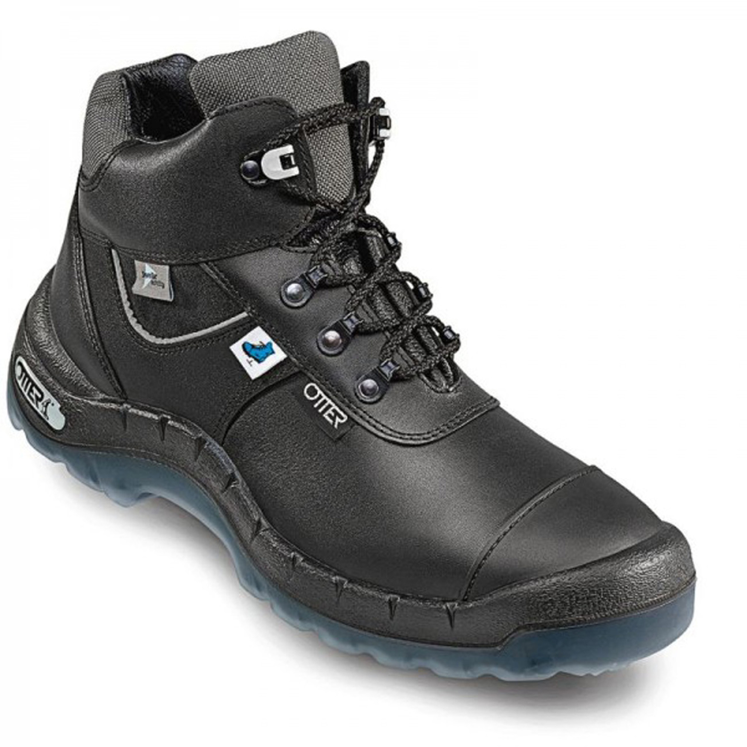 OTTER 93259 Sicherheitsstiefel ESD Sicherheitsschuhe Arbeitsschuhe Hoch Stiefel