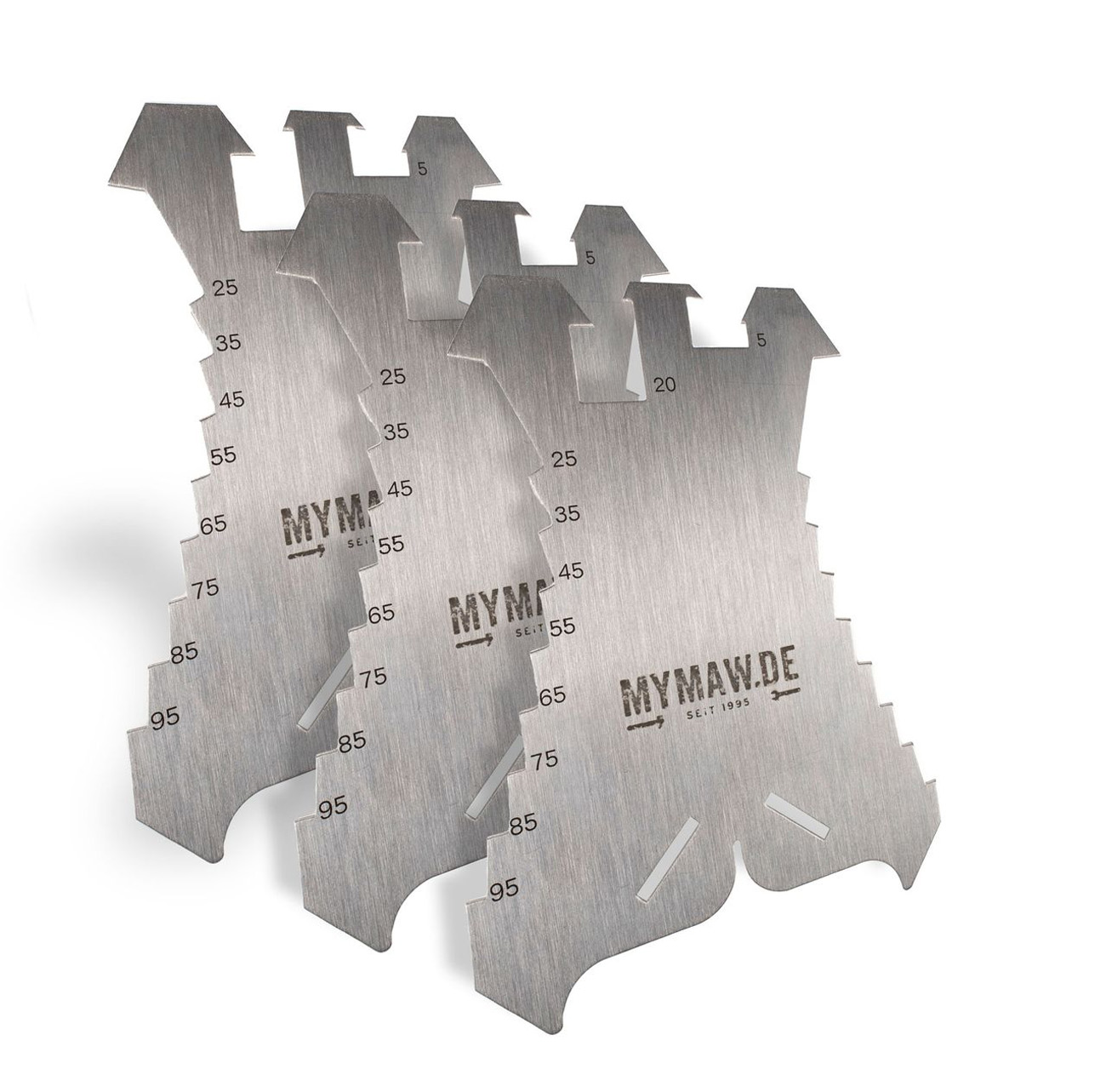 3 x Szablon do trasowania ze stali nierdzewnej Dekarze Hydraulicy Hydraulicy Niedrogie