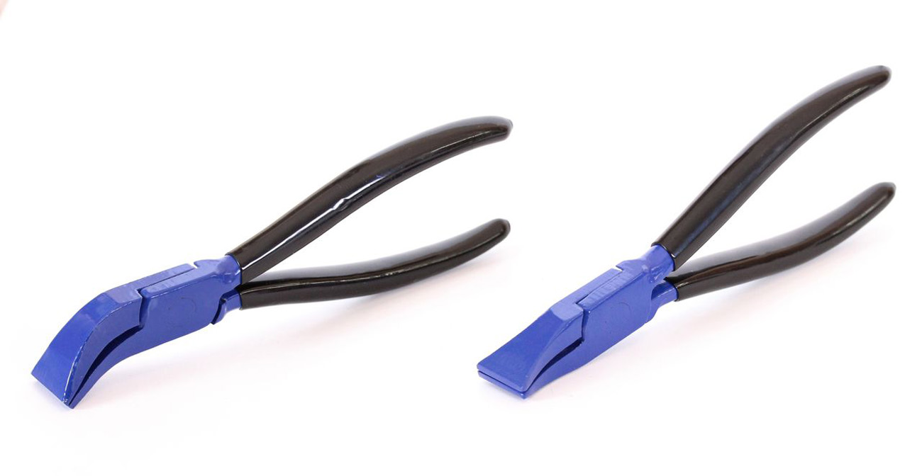 Mini szczypce składane Para szczypiec do gięcia Wygięte proste Dekarze Hydraulicy