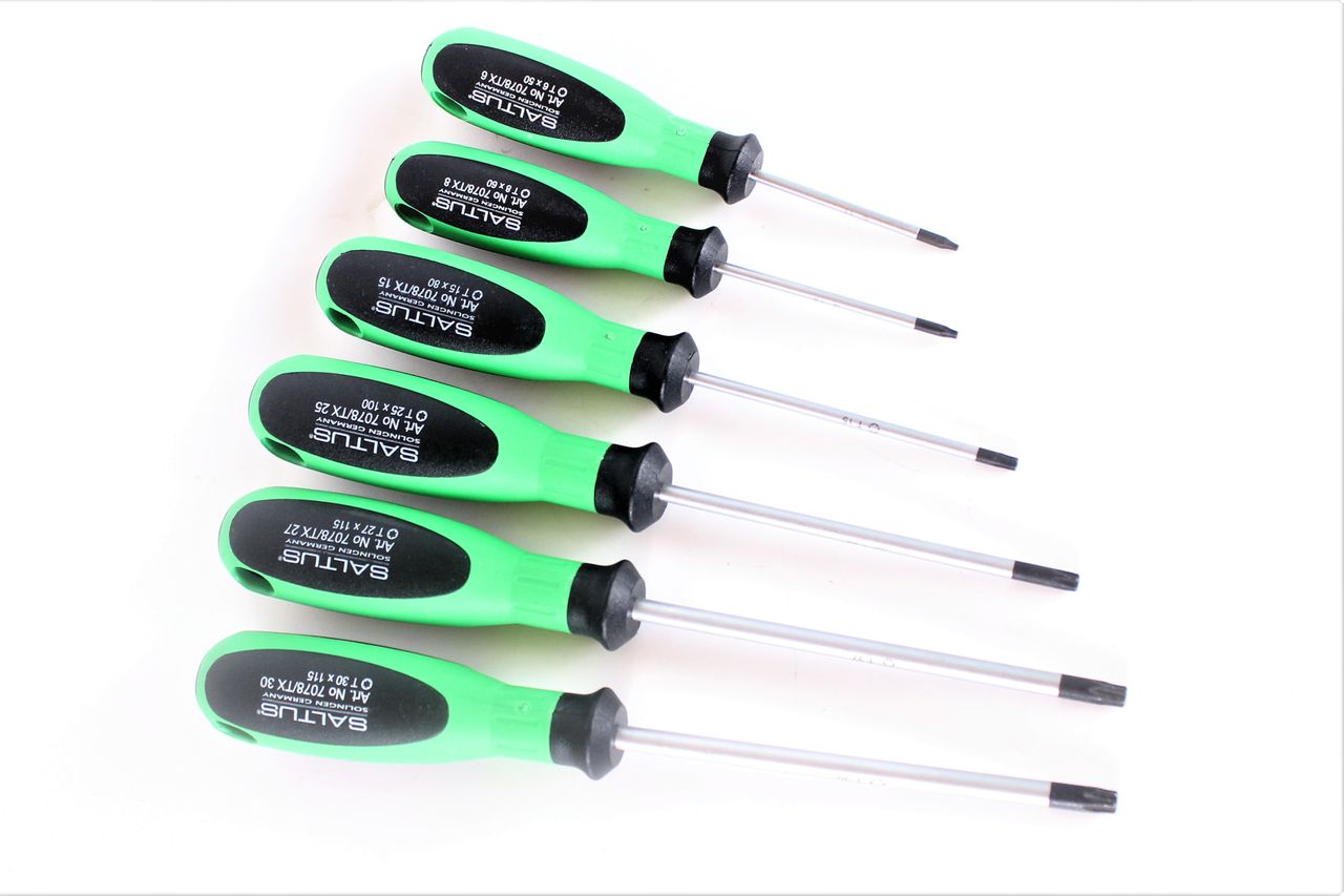 SALTUS Jeu de tournevis Torx 6 pièces Torx interne Jeu de tournevis professionnel