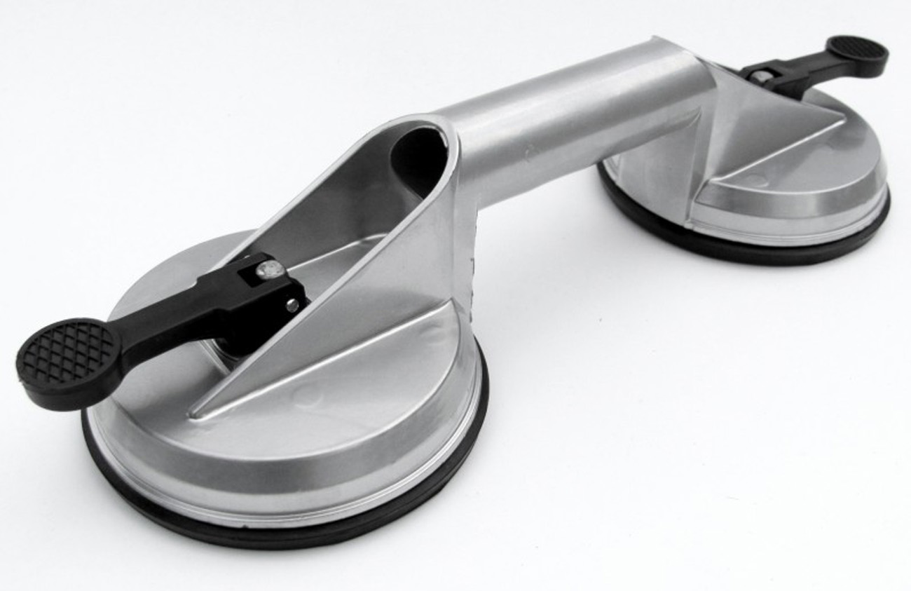 Aluminiowy podwójny podnośnik ssący Podnośnik ssący 100 kg Podnośnik do szkła Podnośnik próżniowy Podnośnik