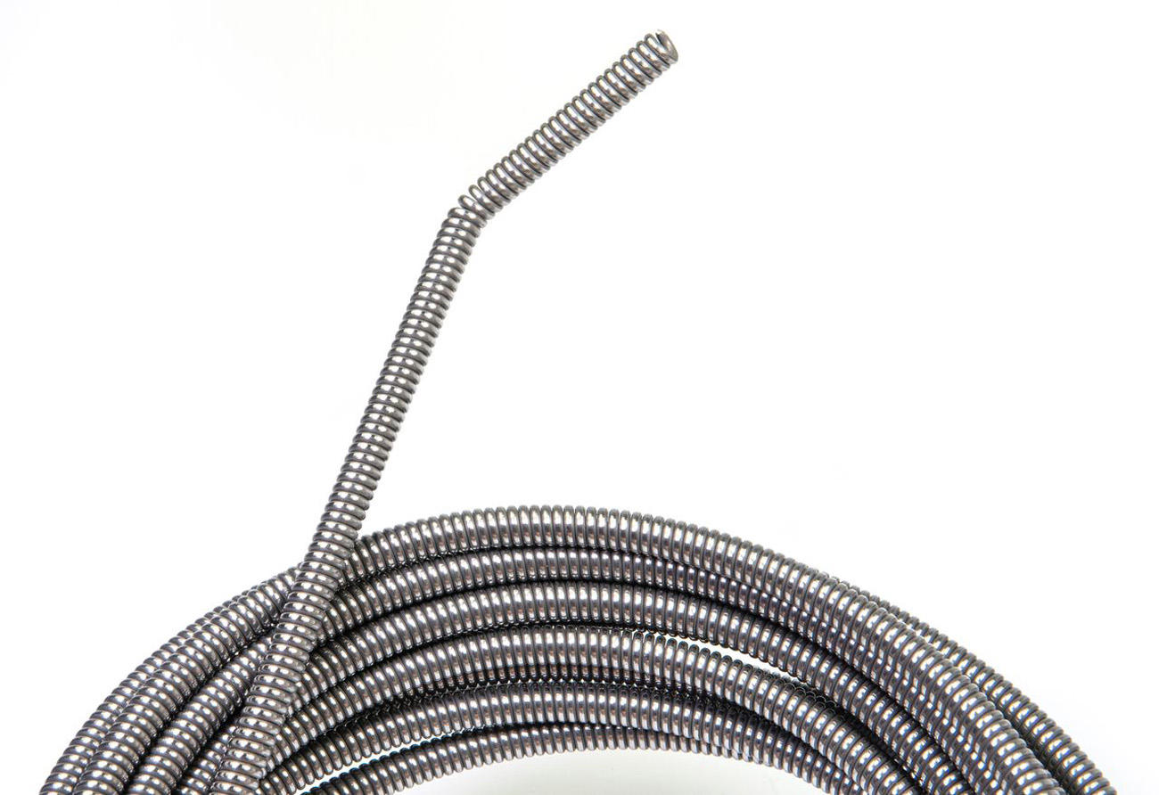 Spirala do czyszczenia rur 7,5 m x 8 mm, czyścik do rur ROTHENBERGER Rospi + REMS Mini-Cobra