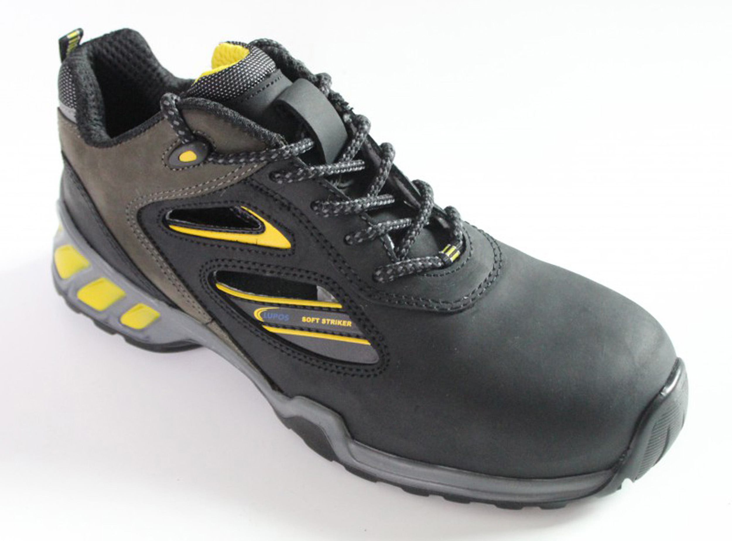 LUPOS Drive Sicherheitsschuh Sicherheitsschuhe Arbeitschuhe Flach Sommer offen
