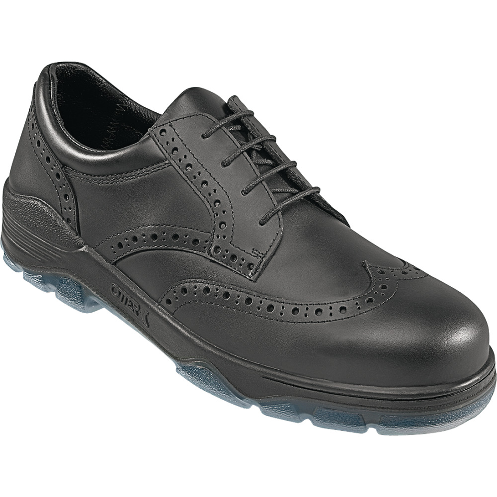 OTTER 98605 Sicherheitsschuhe edel für Business Büro Anzug Chef ESD S3 Schuhe