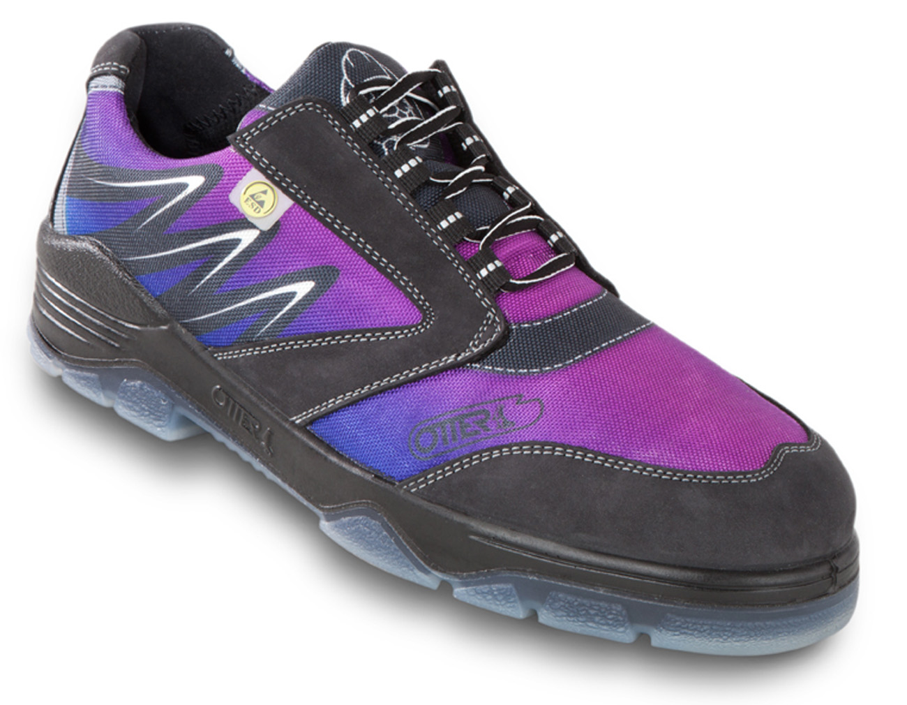 OTTER 98447 lila Sicherheitsschuh Sicherheitsschuhe Arbeitsschuhe Flach modern
