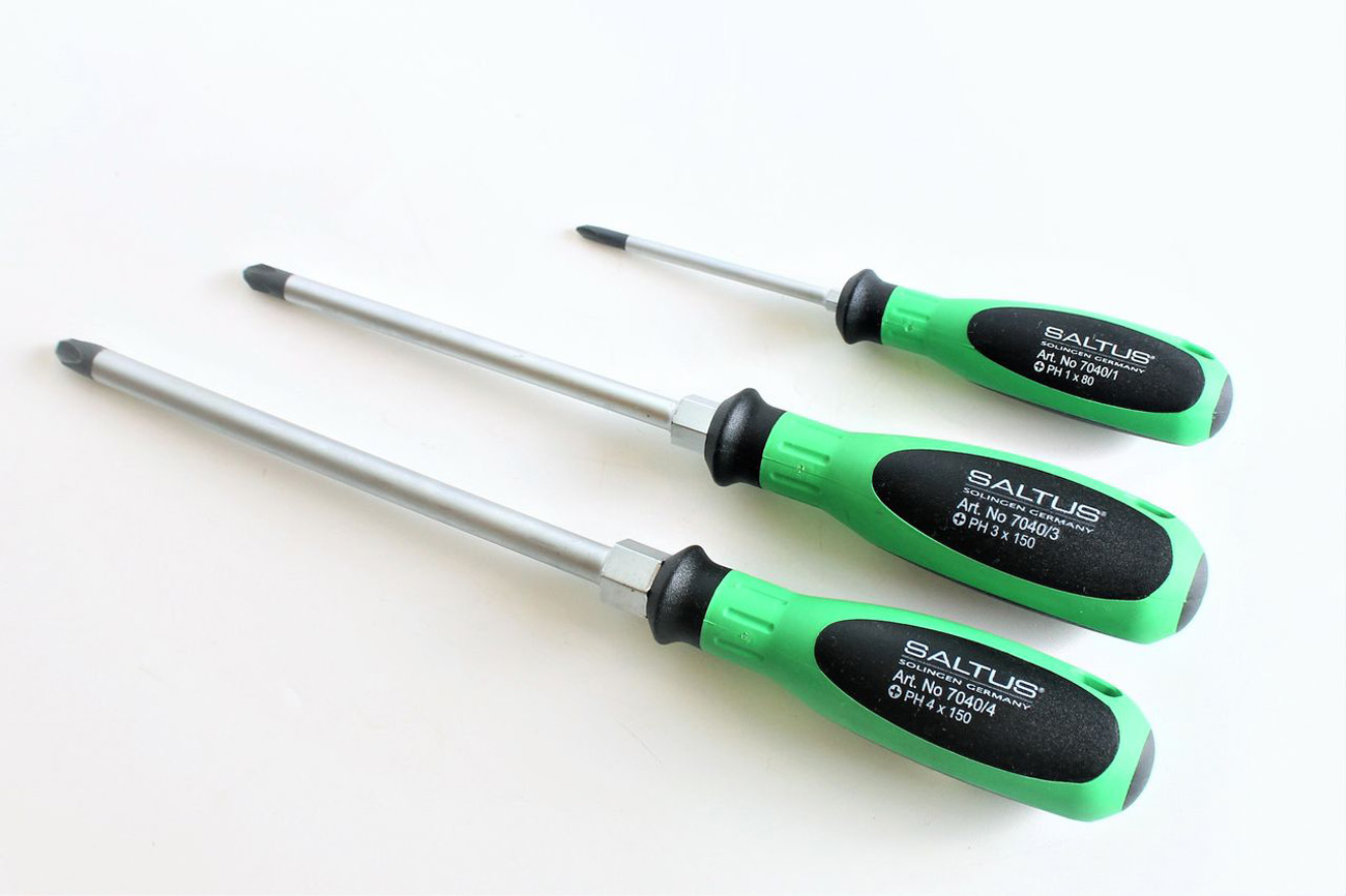 Zestaw śrubokrętów SALTUS 3 szt. Zestaw śrubokrętów Philips Cross PH Professional