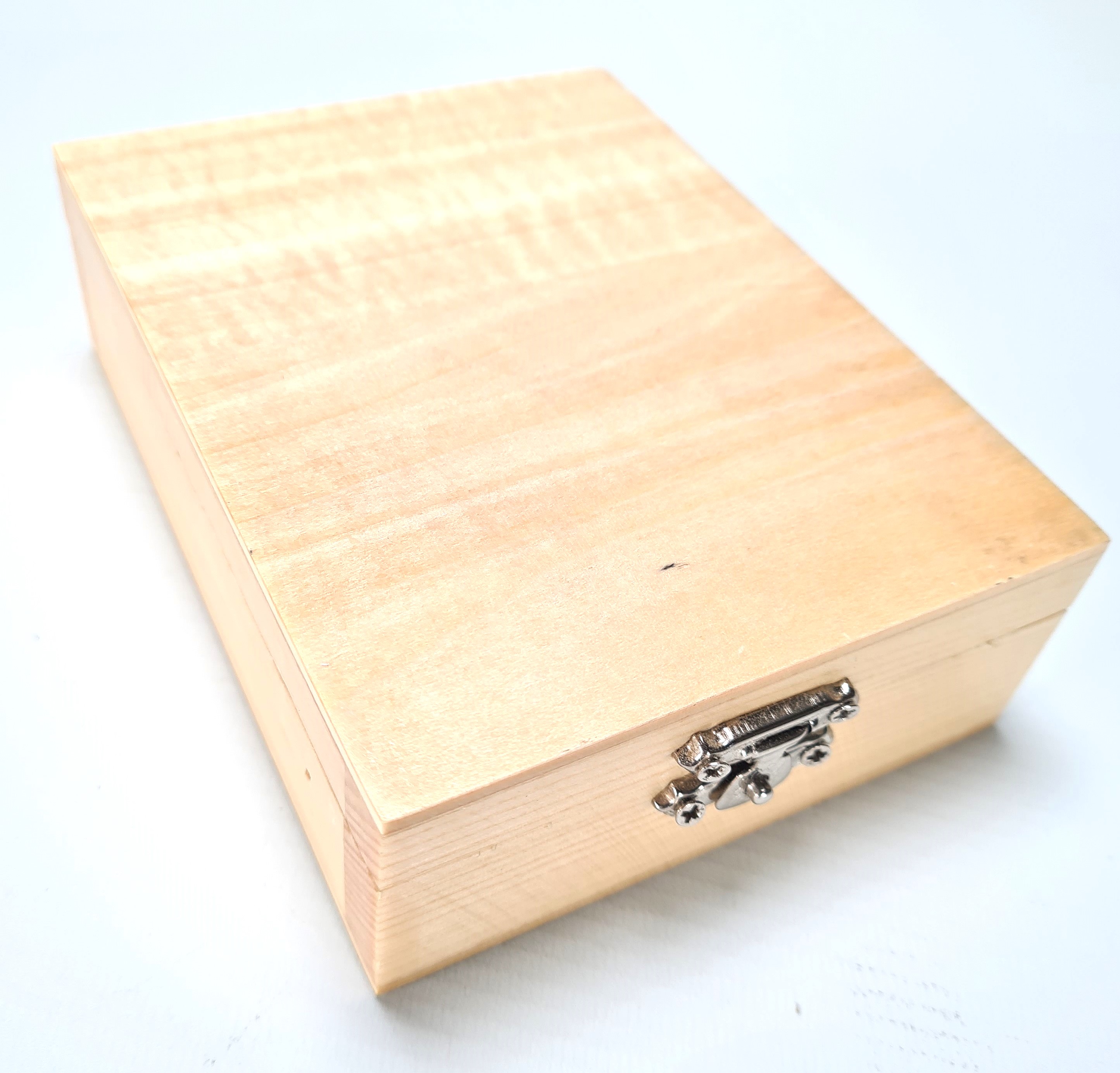 10 x Holzkiste mit Deckel Truhe Aufbewahrungsbox Kiste Scharnier Basteln Schmuck